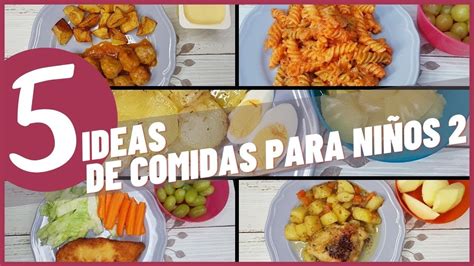 5 Ideas De Comidas Para NiÑos Recetas Paso A Paso MenÚ Semanal Para NiÑos Yvnoticias