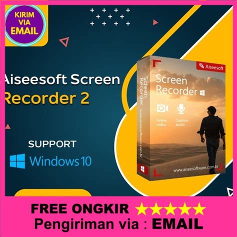 Jual Software Rekam Layar Pc Aiseesoft Screen Recorder Win