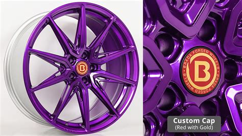 Brada Cx Gloss Purple Rotary Forged Wheels Blank Any Offset