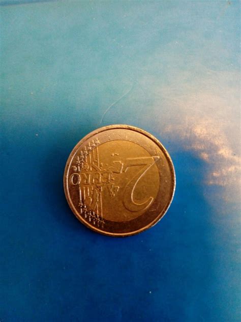 2 EURO 2001 FRANCIA MONETA RARISSIMA CON ERRORI DI CONIO PER