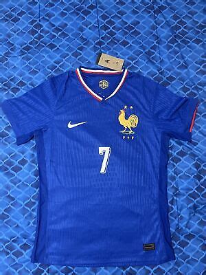 Kylian Mbappe France Euro Jersey Player Version With