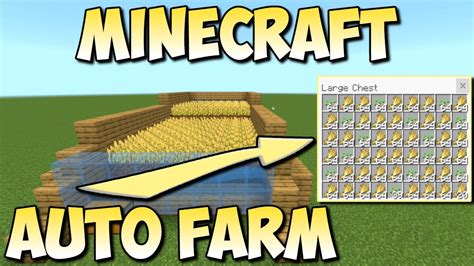 Minecraft 118 Easy Auto Wheat Farm Tutorial Works With Carrots