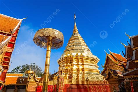 Wat Phra That Doi Suthep Is A Theravada Buddhist Temple Near Chiang Mai