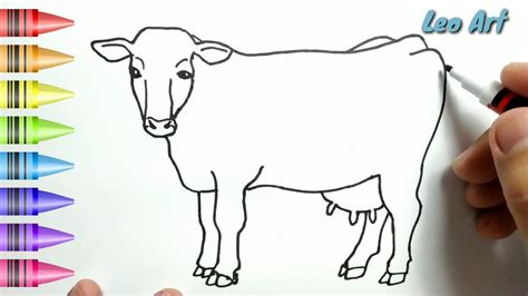 Gambar Sketsa Sapi 58 Koleksi Gambar