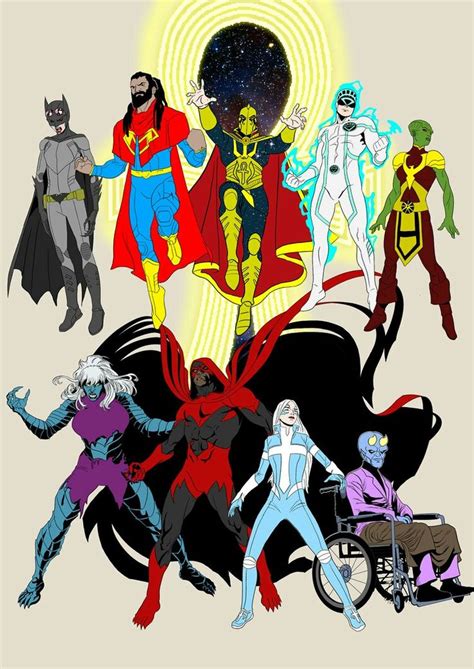 Multiverse Amalgamverse Dc Comics Art Comics Superhero Design