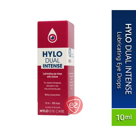 Hylo Dual Dual Intense Lubricating Eye Drops Ml Shopee Malaysia