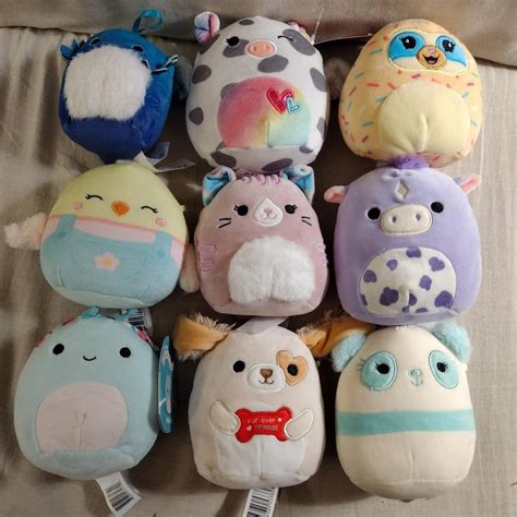 Bundle Of 9 4 5 Squishmallows One Depop