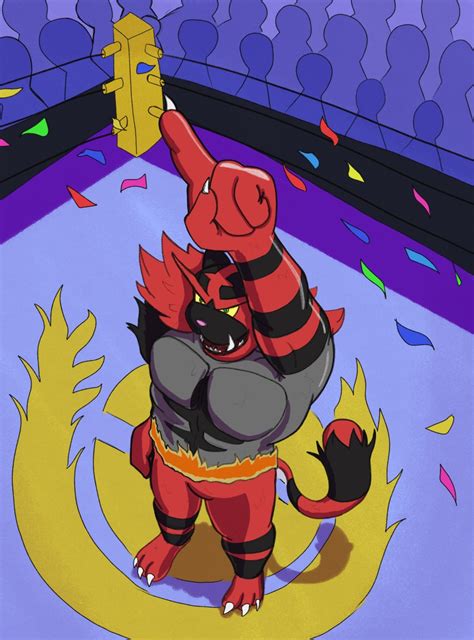 9 25 2023 Incineroar By Lizardbrain On Itaku