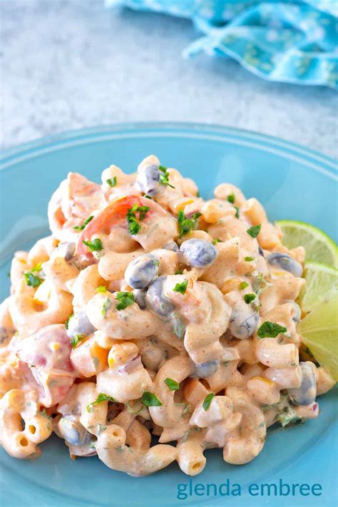 Mexican Macaroni Salad Classic Or Gluten Free Glenda Embree