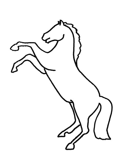 Horse Outline | Free download on ClipArtMag