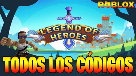 TODOS los CÓDIGOS de LEGENDS OF HEROES SIMULATOR activos ROBLOX