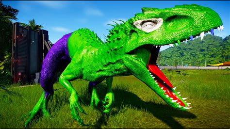 DINOSAURS BATTLE New Skin Hulk Indominus Rex Vs Red Indoraptor