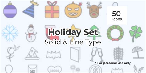 Eikon Project Holiday Pack Free Icon Set Figma