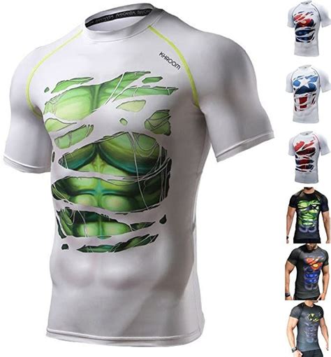 Camiseta superhéroe Camisetas superheroes Camisetas Camiseta compresion