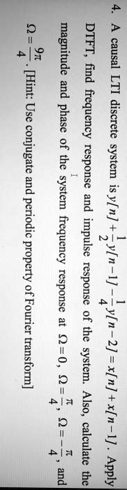 Solved Calculate The Magnitude And Phase Of The Systems Frequency