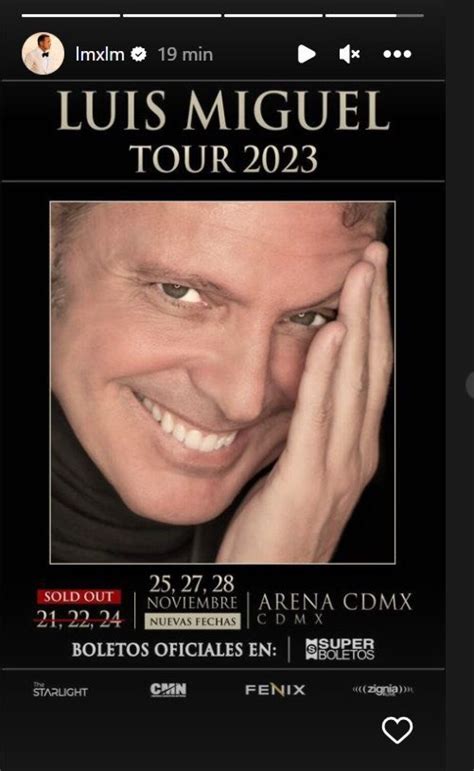 Luis Miguel Abre Nuevas Fechas En La Arena Cdmx Y Monterrey