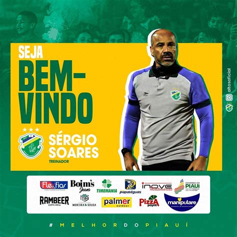 Altos acerta contratação do técnico Sérgio Soares para Série C do