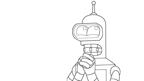 Dibujos De Bender Futurama Para Colorear Para Colorear Pintar E Porn