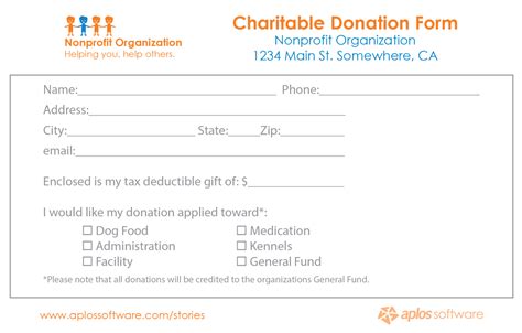 Donation Card Sample - Topa.mastersathletics.co inside Fundraising Pledge Card Template ...