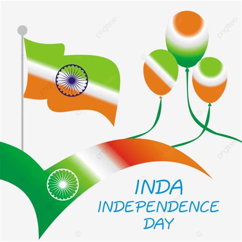 Happy Independence Day India 15 August Vector India Independance Day