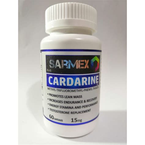 Cardarine Gw Bws Mg Capsulas Shopee Brasil