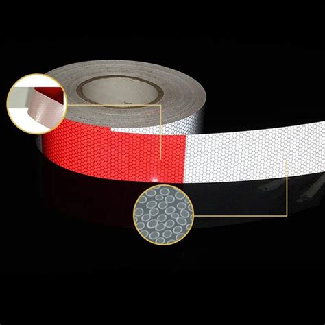 4000511674829 Purchase Reflective Tape For Trailers Dot C2 Safety Tape Red White Waterproof