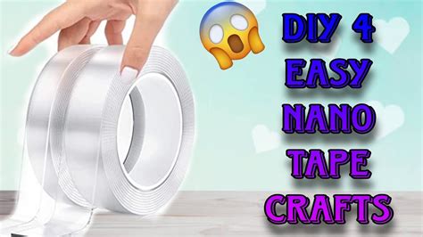 DIY Nano Tape Crafts 4 Easy And Unique Nano Tape Crafts Ideas How