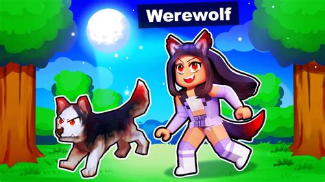 Playing As A Werewolf In Roblox Youtube