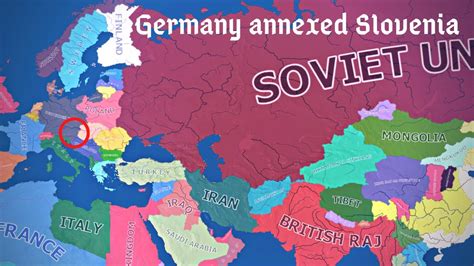 What If Germany Annexed Slovenia HOI4 Timelapse YouTube