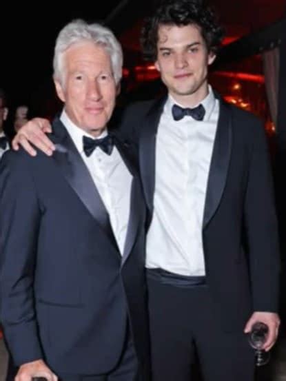 Richard Gere Makes Rare Appearance With Eldest Son Homer At Cannes Film