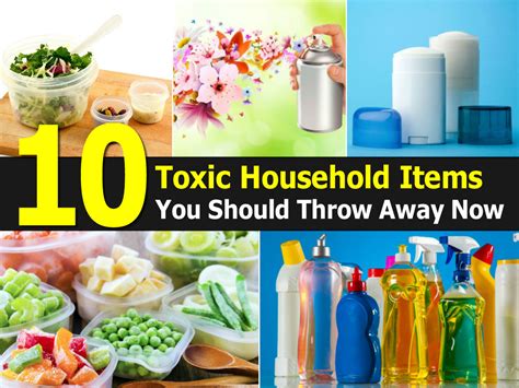 Toxic Household Items You Should Throw Away Now