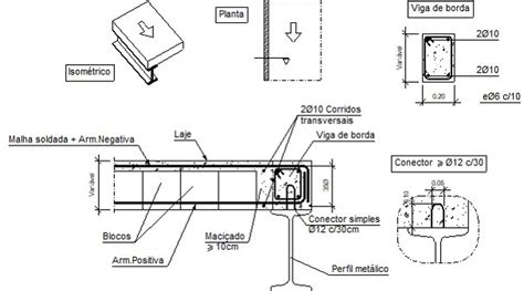 Detalhes construtivos CYPE FIU448 Apoio extremo do vão sobre viga