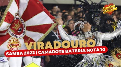 Viradouro Samba 2022 SéP Camarote Bateria Nota 10 YouTube