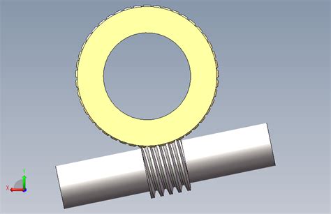 蜗轮蜗杆三维sw模型 Solidworks 2016 模型图纸下载 懒石网