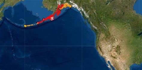 Un Terremoto De 78 En Las Costas De Alaska Activó La Alerta De Tsunami