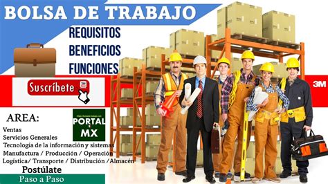 Bolsa De Trabajo 3M 2022 2023 POSTULATE Requisitos BENEFICIOS