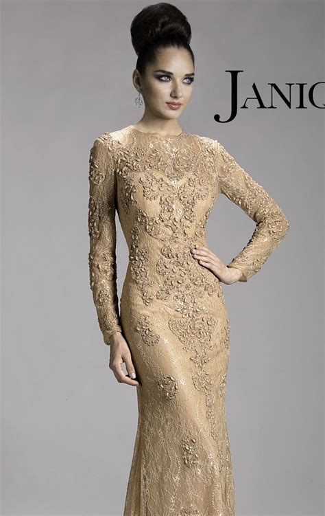 Janique Jq By Janique Champagne Evening Dress Evening Dresses