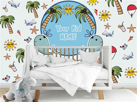 Cute Summer Kids Wallpaper In Dubai Uae Aag Prints