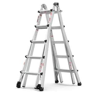 Gorilla Ladders Ft Reach Mpxw Aluminum Multi Position Ladder With