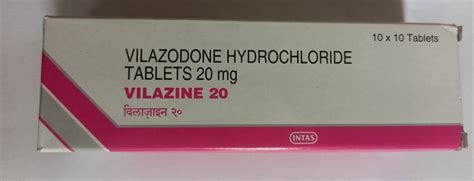 Vilazodone Mg Tablets Vilazine At Rs Box Abhyankar Nagar