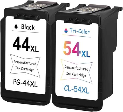 Compatible Con Cartuchos De Tinta Canon 44 Y 54 XL Value Pack PG 44XL