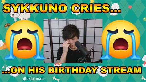 Sykkunos Chat Made Him Cry During His Birthday Stream Sykkuno