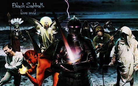 Black Sabbath Album Covers Wallpaper