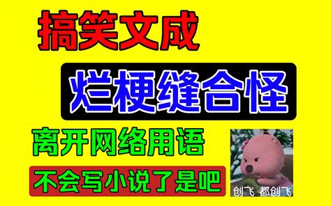 我是来看搞笑文的，不是来看网络烂梗缝合怪的！【小说吐槽】 东方懒懒 东方懒懒 哔哩哔哩视频