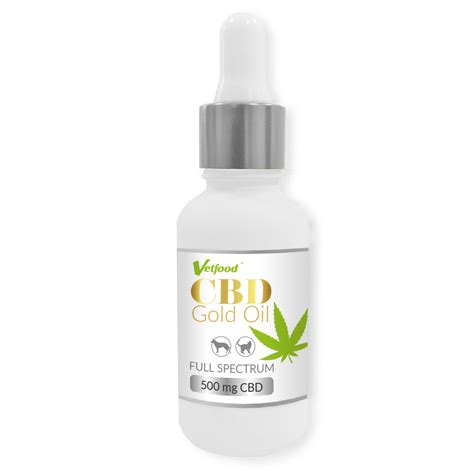 Cbd Gold Oil 500mg 30 Ml Vetfood