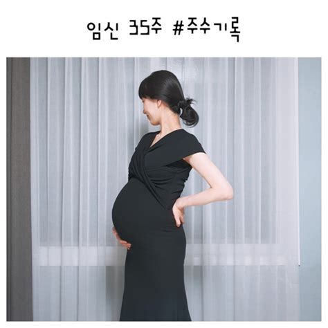 임신34주 35주 36주 임신9~10개월 증상 임신 막달 검사 주수기록 네이버 블로그