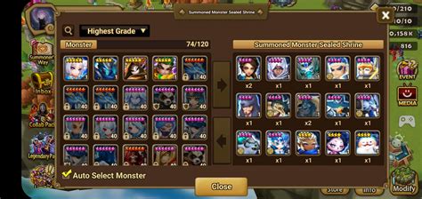 WTS Woonsa Nephthys Great Cleave Account 350 Global Summoners War