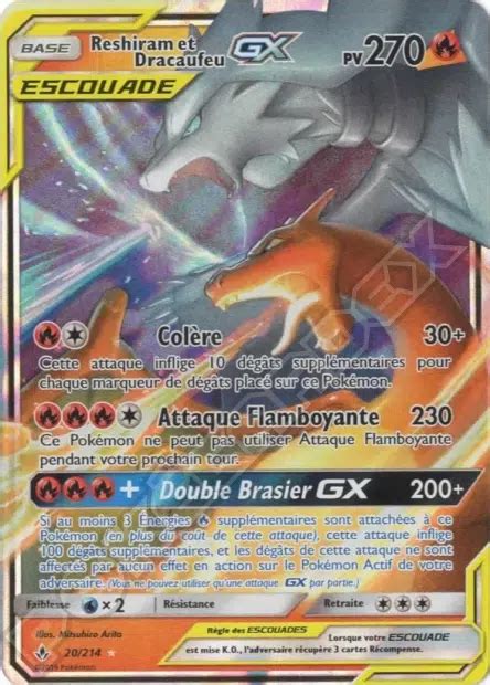 Voggt Buy Reshiram Et Dracaufeu Gx