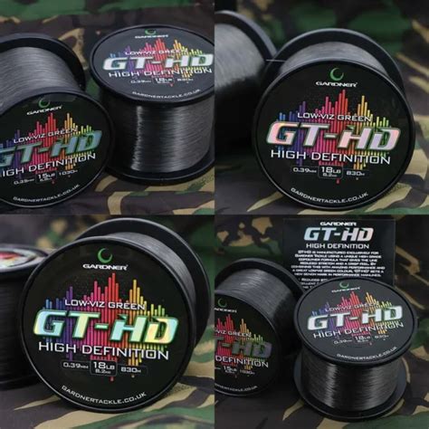 Any X Spools Of Gardner Gt Hd Mono Line Carp Fishing Draws