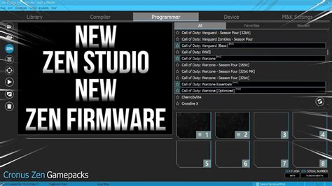 How To Update Zen Studio And Firmware Zen Studio 105 Zen Firmware 35